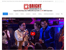 Tablet Screenshot of brightoutdoor.com
